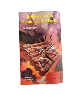 3/$20 Vintage 1973 Journey to the Center of the Earth Jules Verne (1st Printing)